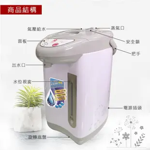 JINKON 晶工牌 2.5L電動熱水瓶 JK-3525