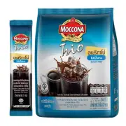 Instant Coffee Americano Moccona Trio SUGAR FREEE Arabica Cold & Hot 2g x 27Sac.
