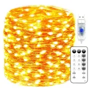 Fairy Lights Plug in 72FT 220 LED USB Twinkle Lights for Bedroom Copper Wire ...