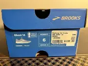 Brooks Ghost 14 Women’s Size 6 Running Shoes 1203561B544 ‘Purple/Dutch/lime New