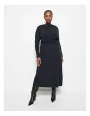 [Commonry] Leah Dress in Navy