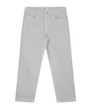 MSGM Kids Logo Embroidered Straight Leg Jeans 8Y,12,4Y,14Y,6,10Y mixed gray