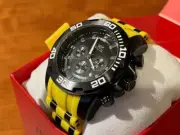 Genuine Invicta Pro Diver Master of the Oceans 44548 50mm Yellow Japan Chrono