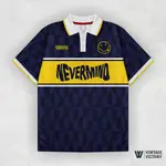 NIRVANA NEVERMIND 球衣/樂隊球衣 BALL JERSEY NIRVANA POLO 衫/休閒球衣/復古