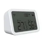 Tuya Zigbee 3.0 Temperature Humidity Sensor for Lux Detector Hygrometer Thermome