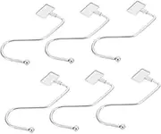 GOOHOCHY Iron Desktop Bag Holders 6pcs Multi-Function Table Desk Hanging Hooks Handbag Hangers for Holiday Decorations
