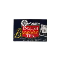 在飛比找蝦皮購物優惠-曼斯納Mlesna正品經典英式早餐紅茶25茶包簡裝高檔烘焙奶