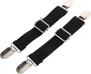 Pant Covers Straps Clips Trousers Stirrups for Bed Sheets Sturdy Elastic for Outdoor Use