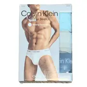 Calvin Klein 3-Pack Hip Brief Underwear Classic Fit Wicking Men’s Size 2XL