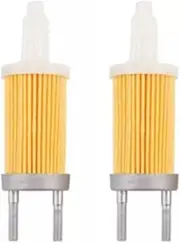 Motorcycle Styling 2X 178F 6HP Fuel Filter Cleaner Element 114350-55120 for Yanmar LA70 L70 Engine. Parts