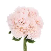 Artificial Flowers 20 Bundles, Pink Fake Hydrangea Plants for Wedding Outdoor