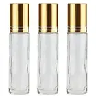 Compact Perfume Container Essential Oil Roller Bottle Refillable Glass Bottles