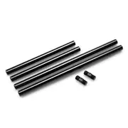 SMALLRIG 15mm with M12 Thread Black Aluminum Alloy Rods Combination 1659