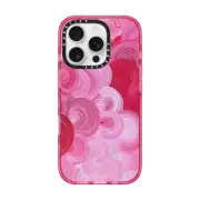 iPhone 16 Pro Impact Case MagSafe Compatible Strawberry Dream