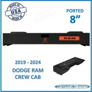 2019-2024 Dodge Ram 1500 Crew Cab Ported Sub Box 8" Dual Subwoofer Enclosure