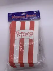 Paper Art Popcorn Boxes 8 Large Popcorn Boxes