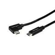 StarTech 1m 3 ft Right Angle USB-C Cable, M/M, USB 2.0 - USB2CC1MR