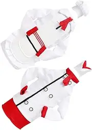 BUGUUYO 2pcs Festival Red Wine Ornament Bottle Covers Beverage Bottle Carrier for Christmas