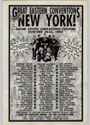 1993 Great Eastern Conventions Jacob Javits Center Guest List Vintage Print Ad