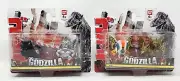 BANDI MECHAGODZILLA & GODZILLA + MOTHRA & KING GHIDORAH ~ SET OF 2 ~ NEW