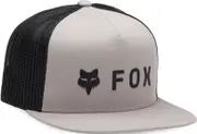 FOX Absolute Mesh Snapback Cap, black-grey for Men One Size Black Grey