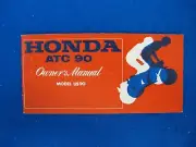 Honda 1970 1971 ATC90 US90 New Old Stock Factory Original Owners Manual F474