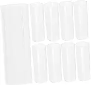ELAYARD 10Pcs Battery Protective Sleeve for Battery Wrap High Temperature Resistant Insulation Tube Versatile Adapter for Secure Battery Storage and Protection