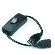 JBtek Male to Female USB Cable with ON/Off Switch - Easy Start/Reboot for