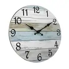 Wall Clock Bathroom Clock, Rustic Wall Clocks Battery Operated, Silent Non9530