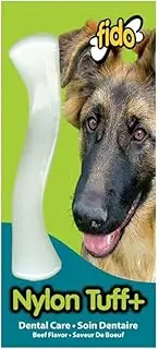 Nylon Nylon Dog Tuff+ Bone - Beef Flavoured - Small - 11cm - Fido