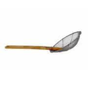 Stainless Steel Double Mesh Wire Strainer Skimmer Ladle, Kitchen Utensils 8"