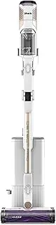 [Shark] Detect Pro Cordless Vacuum Cleaner with 2L Auto-Empty System, Ultra-Lightweight & Flexible Anti Hair Wrap with Pet & Duster-Crevice Tools, 60 Mins Run-Time, Dock, White/Brass IW3611ANZ