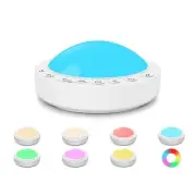 White Noise Machine for Baby, Portable Sound Machine With Night Light for Tra...