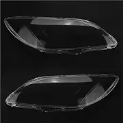 TRYOBE Headlight Shell Cover Headlamp Fit For Mazda, 3 M3 Sedan 2006-2012 Left Right Car Front Headlight Lens Light Lampshade Lens Cover for Headlights(Pair)