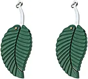[Aarmy] 2 Packs Of Green Leaf Key Chain Multi -Function Pocket Outdoor Multi -Function Tool Key Accessories Creative Gifts For Women, Green