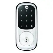 Yale Assure Keyed Electronic Digital Deadbolt Satin Chrome