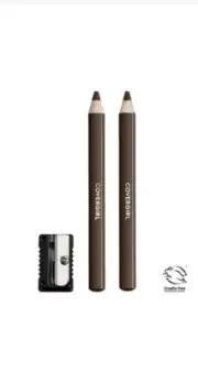 3x COVERGIRL Easy Breezy Brow Fill+Define Pencils 505 Rich Brown