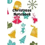 CHRISTMAS NOTEBOOK: NOTEBOOKS MARBLE - CHRISTMAS GIFTS NOTEBOOK-BLANK NOTEBOOK SKETCHBOOK JOURNAL 6X9 120 PAGES