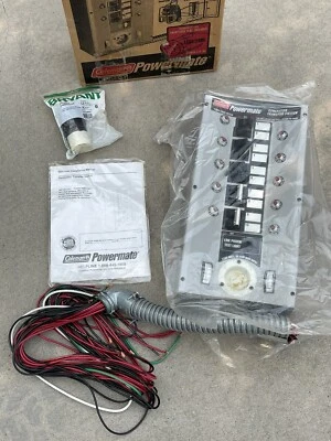 New Coleman Powermate Generator Transfer Switch 30A Model PA0650080