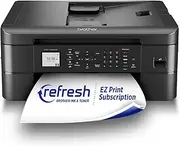 Brother MFC-J1010DW Wireless Color Inkjet All-in-One Printer with Mobile Device and Duplex Printing