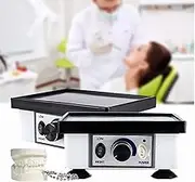 Dental Gypsum Oscillator 120W/150W,Square Vibration Gypsum Oscillator,stepless Speed Regulation+Anti-slip+Reduce Model Bubbles,for Beginners, Professionals,B