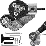 Aulivra Drill Plate Cutter Attachment - 2024 Upgraded Metal Nibbler Drill Shears for Cutting Flat Metal Sheets, Cutter Tool Adapter for Cutting Iron, White Sheet, Steel, Copper, Aluminum