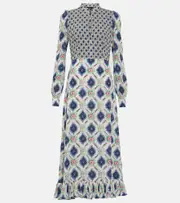 [Etro] Etro Printed midi dress AU 8 multicoloured