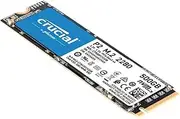 Crucial CT1000P2SSD8 P2 1000GB 3D NAND NVMe PCIe M.2 Internal SSD, 1 TB