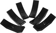 NULYLU 6pcs Portable Dumbbell Rack Lightweight Cushioning Weight Bar Stand for Durable Material Versatile Design for Various Dumbbell