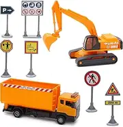 Teama Construction Team - 2 Vehicles + Accessories