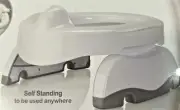 Potette Plus Premium 2 in1 Travel Potty and Toilet Seat Trainer Ring with Guard