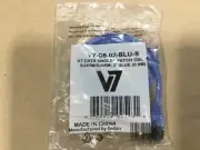 Belkin V7 CAT6 Patch Cable V7-C6-02-BLU-S RJ45M 2’ Blue #10B44TK
