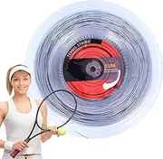 Tennis Racket String - 656 Ft Arm Friendly String - Enhance Hitting Experience, 16G/1.35mm String for Women and Men, Tennis Accessory