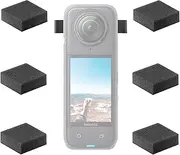 6 Pcs Mic Wind Muff Compatible for Insta360 X4, Camera Mic Windscreen For X4, Wind Cover Outdoor Wind Filter for Insta360 X3 X4 Mic Outdoor Windshield